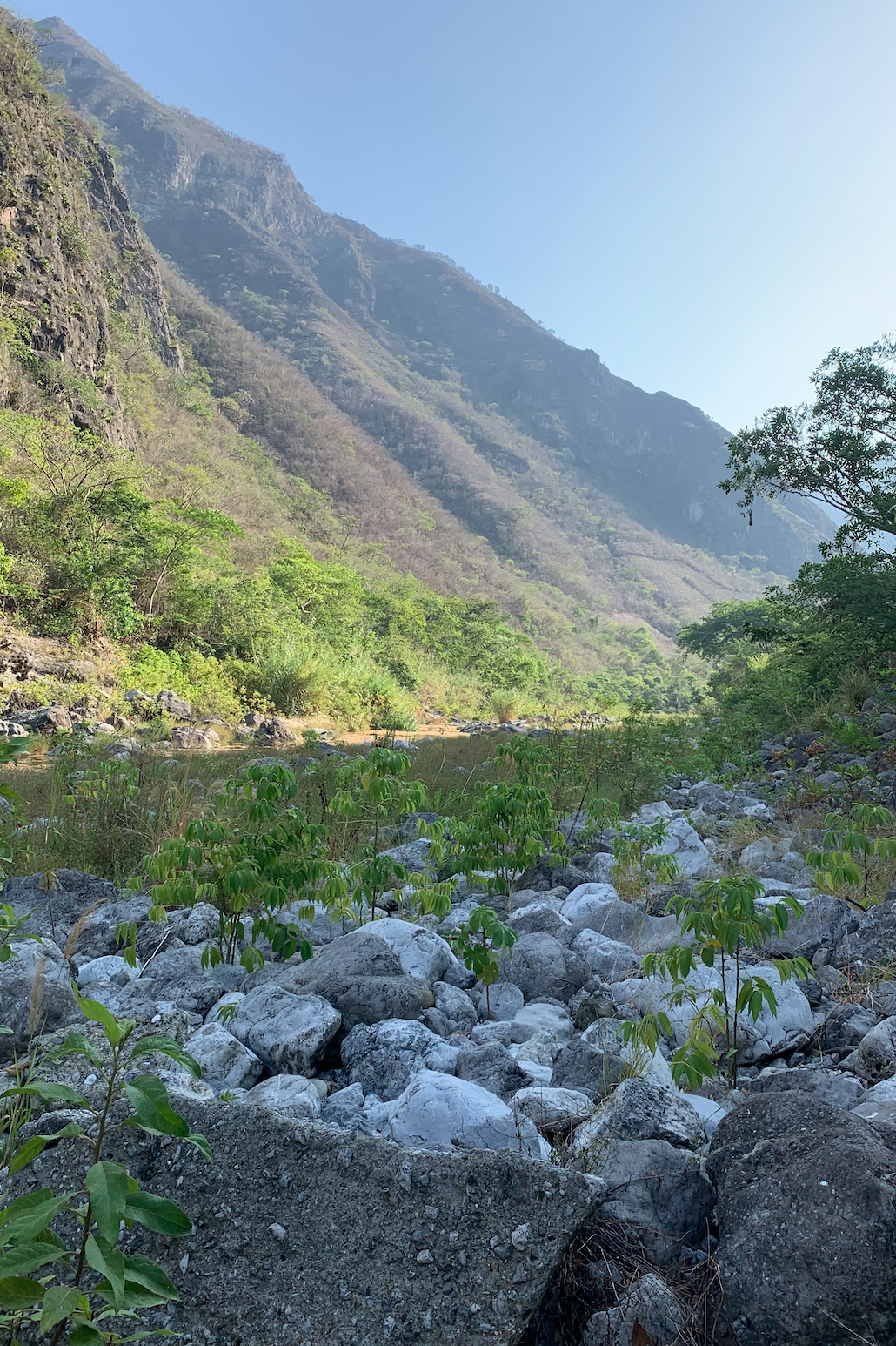 The Chixoy River, Alta Verapaz, Guatemala
